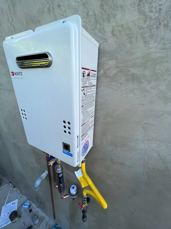 Tankless water heater installation for Plymouth Meadows homes